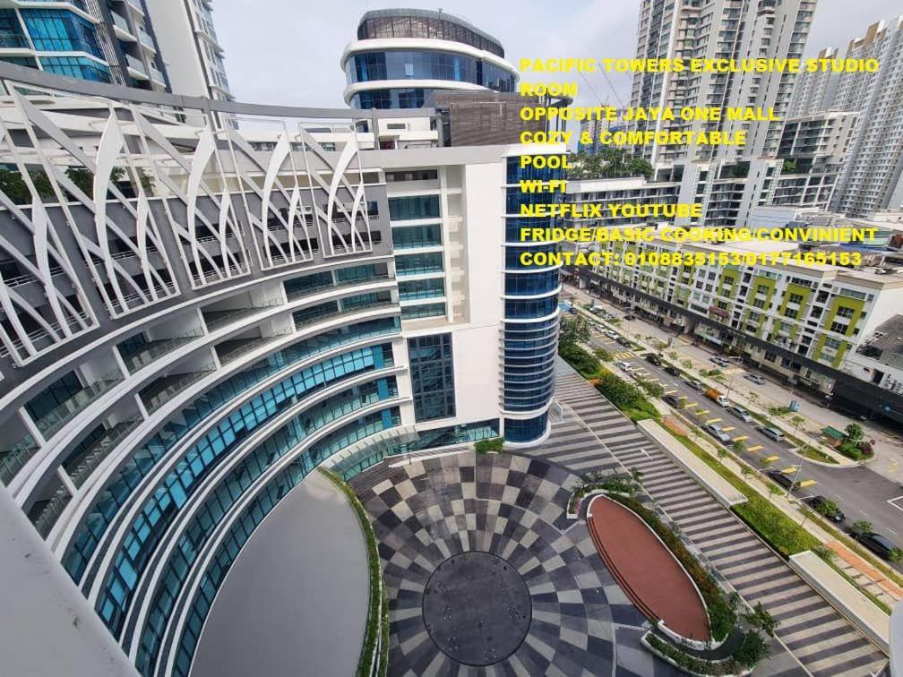 Appartement Pacific Towers Star Seksyen 13 Pj Jaya One Parking Pool Kitchen à Petaling Jaya Extérieur photo